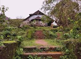 Abandoned palace of the Travancore royal consort in Idukki