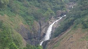 Scenic trekking trail to Attukad Waterfalls near Pallivasal