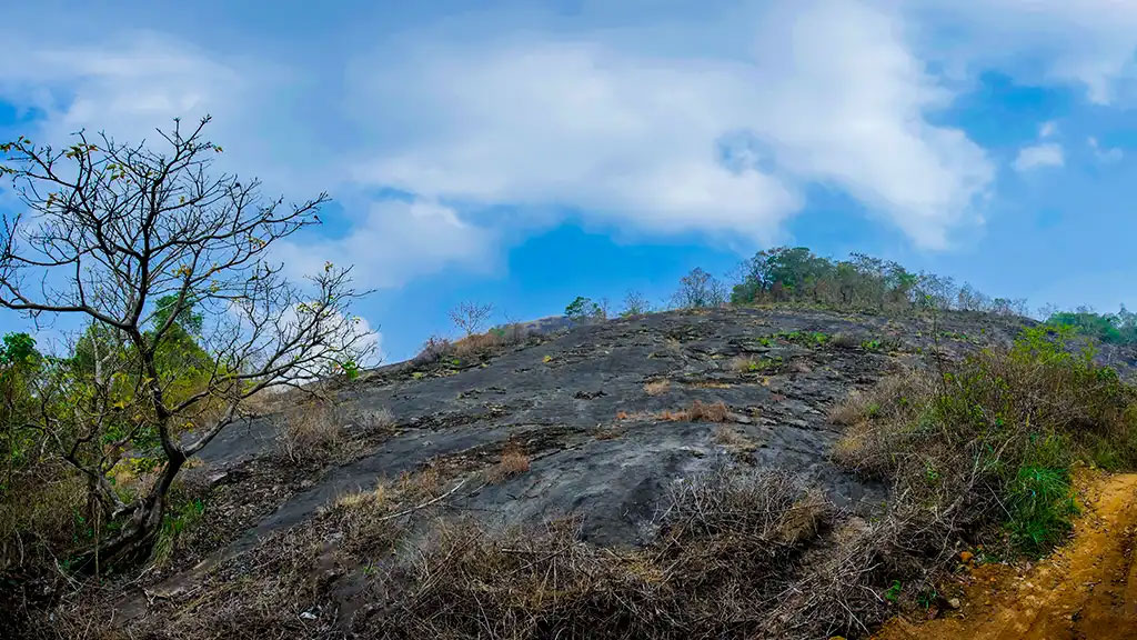 Scenic landscape atop Meenuliyan Para
