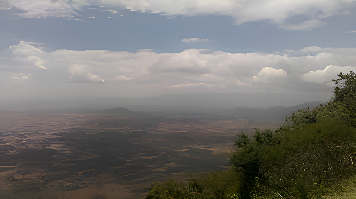 Scenic landscape of Rajappara with panoramic Western Ghats views