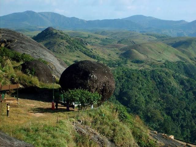 Scenic view from Thangal Para Vagamon